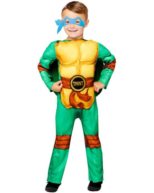 Teenage Mutant Ninja Turtle Deluxe - Child Costume