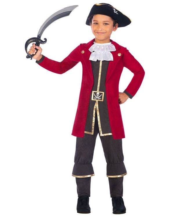 Captain Pirate - Child Costume