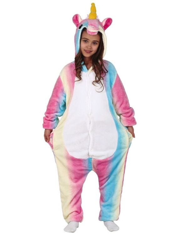 Unicorn Onesie - Child Costume