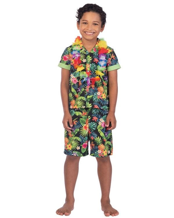 Hawaiian Set - Child Costume