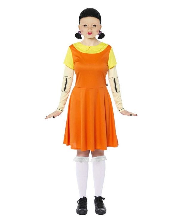 Squid Game Doll - Adult Costume