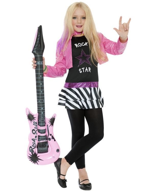 Rockstar Glam - Child Costume
