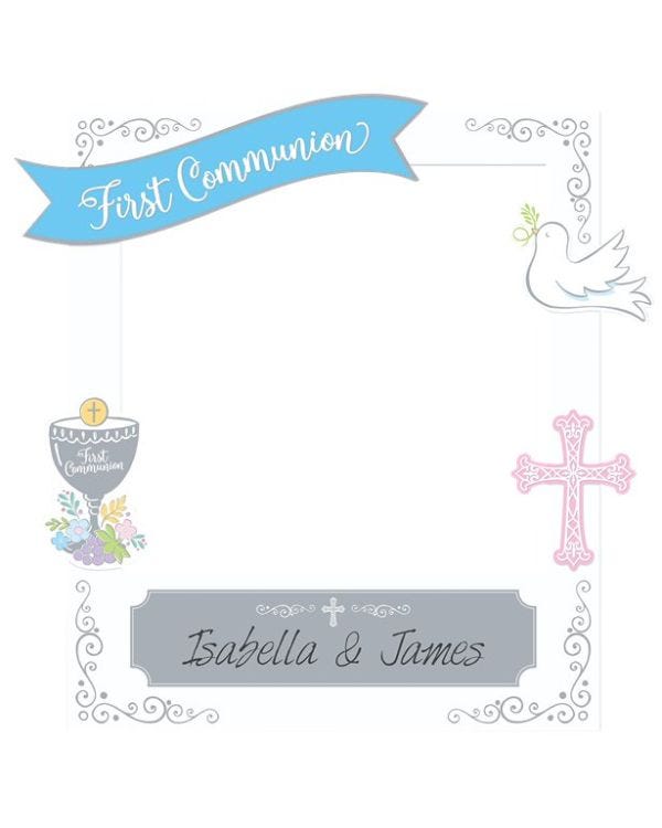 First Communion Personalised Photo frame