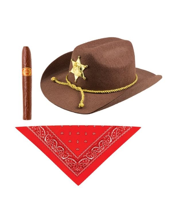 Wild West Cowboy Accessory Kit
