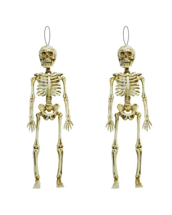 Hanging Skeletons Multipack -39cm