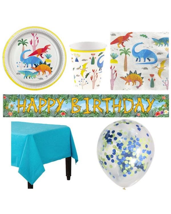 Little Dinos - Deluxe Party Pack for 8