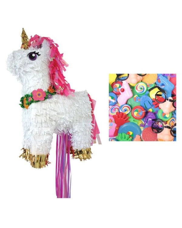 Unicorn Pull Pinata Kit