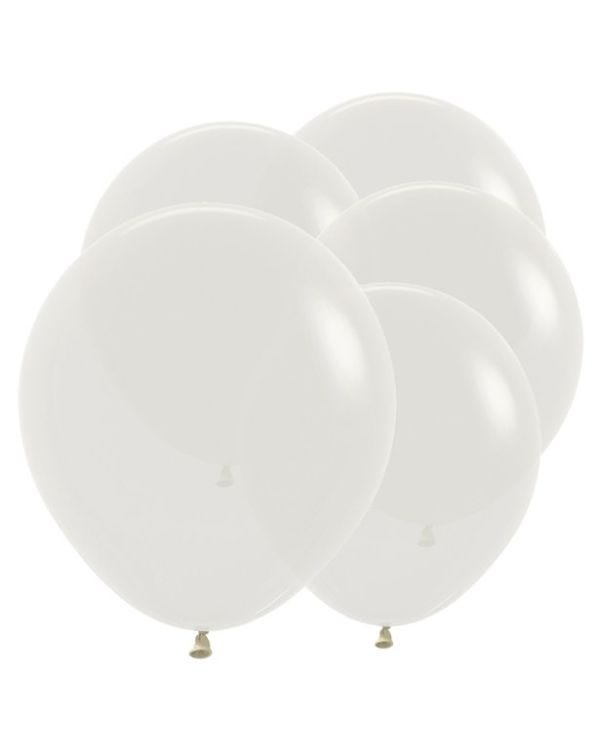 Pastel Dusk Cream Balloons - 18&quot; Latex (25pk)