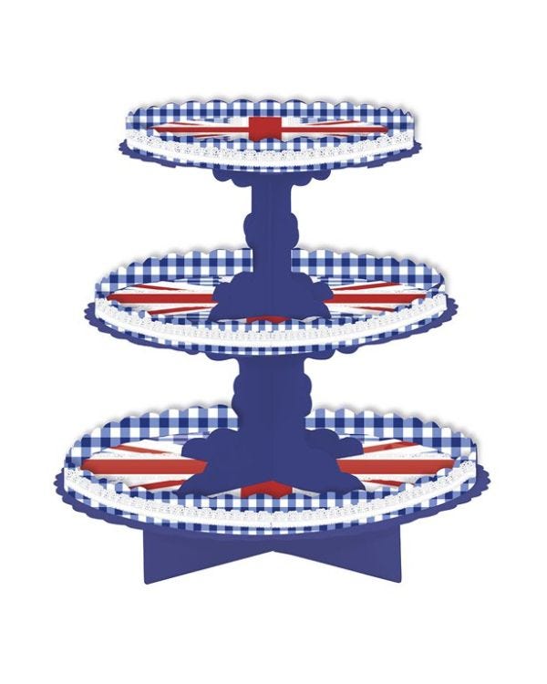 Union Jack Cake Stand