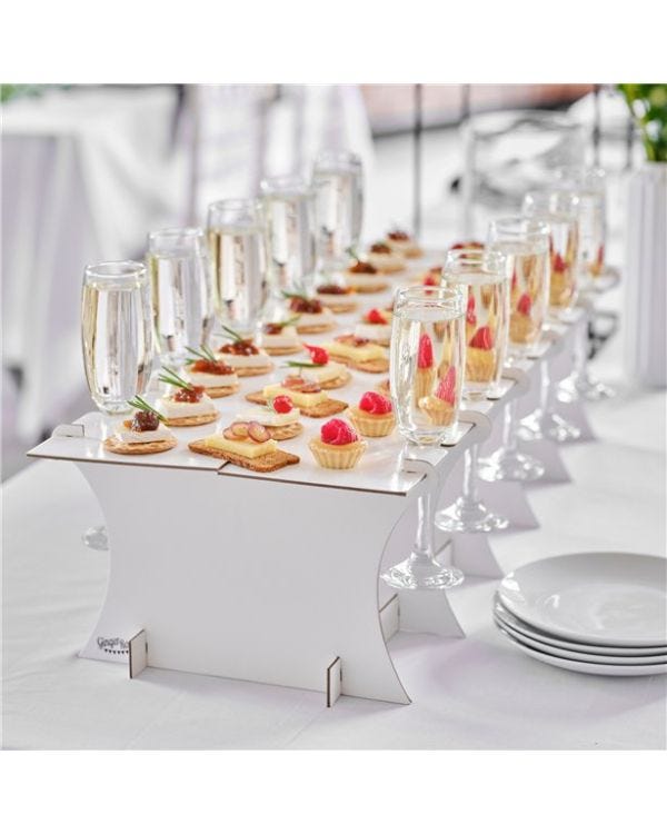 Contemporary Wedding Grazing Board &amp; Drink Stand