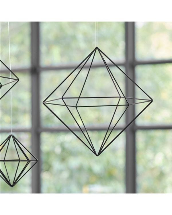 Contemporary Wedding Metal Hanging Decorations