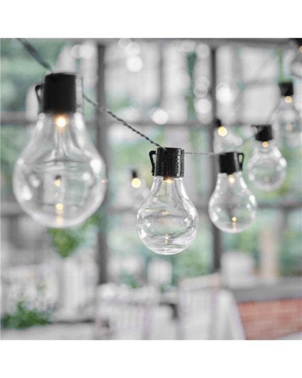 Contemporary Wedding LED Festoon String Lights - 5m