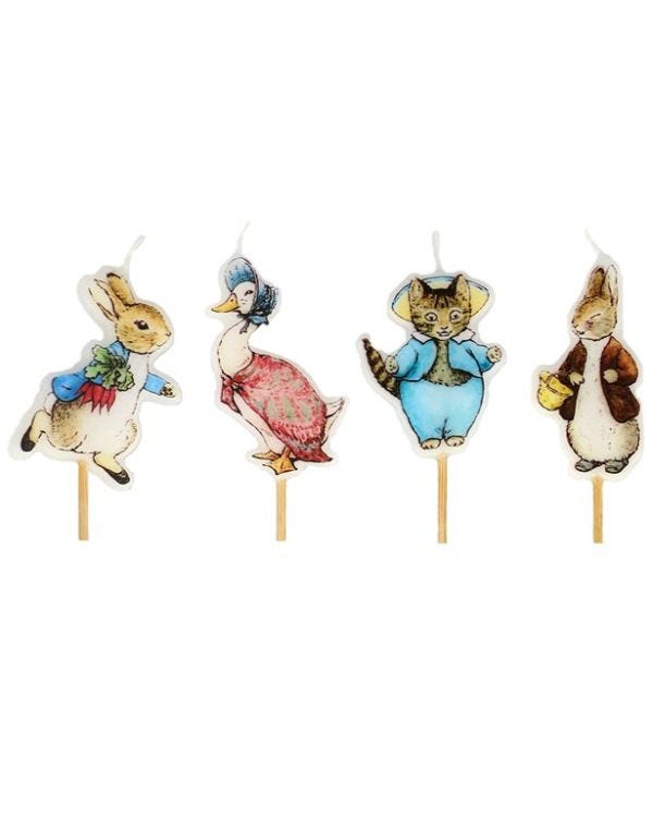 Peter Rabbit In The Garden Candles (4pk)