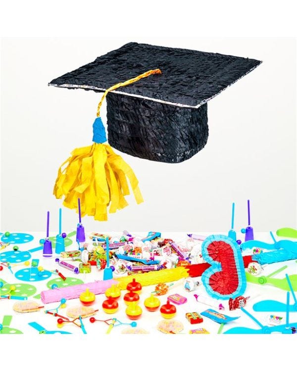 Graduation Hat Piñata Kit