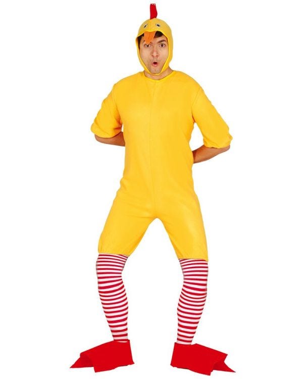 Yellow Chicken - Adult Costume
