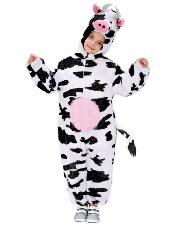 Cow Onesie - Child Costume