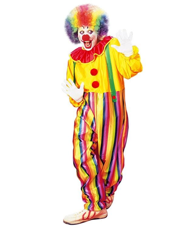 Circus Clown - Adult Costume