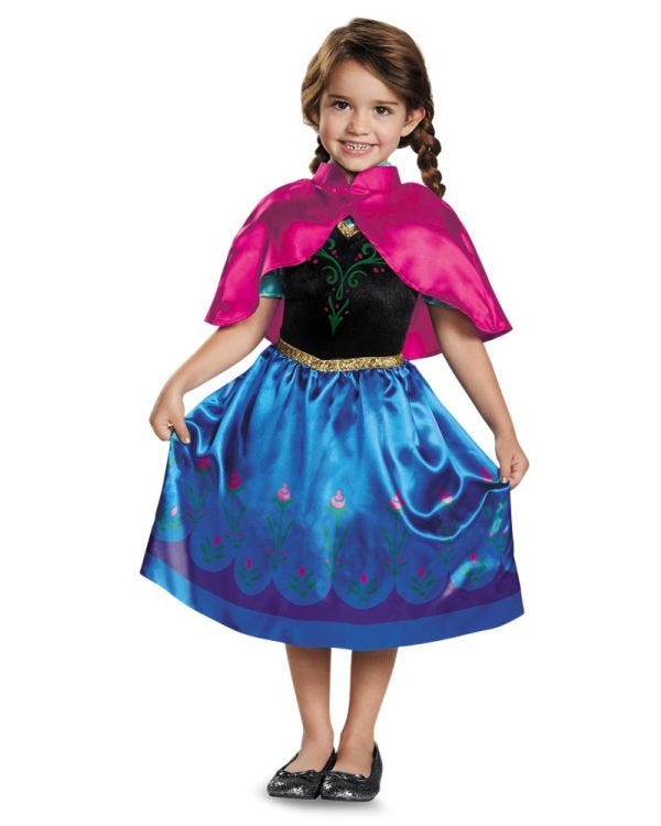 Disney Anna - Child Costume