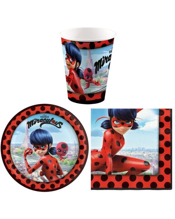 Miraculous Ladybug Super Value Party Pack for 8