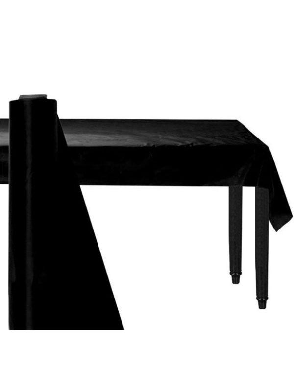 Black Plastic Banqueting Roll - 30m x 1m