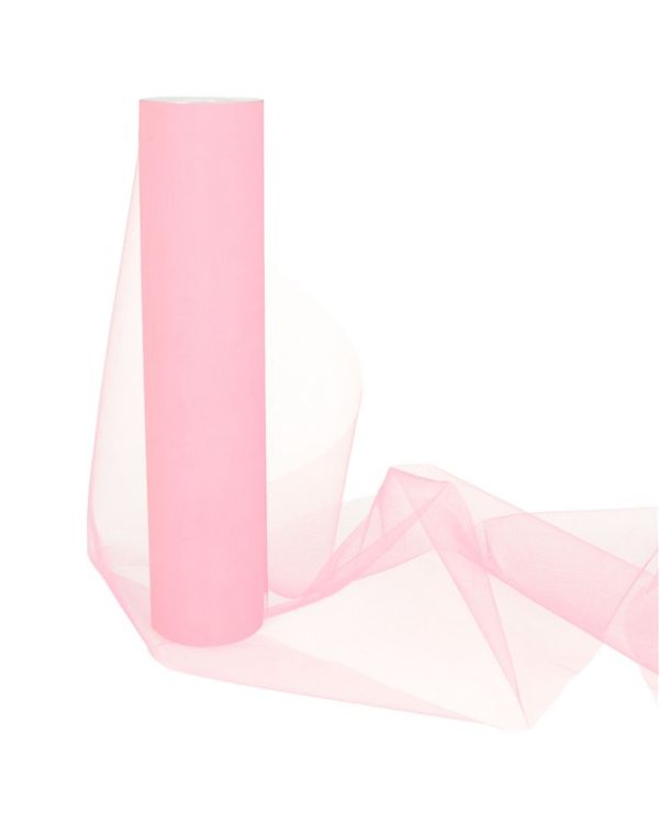 Pink Tulle Roll - 30cm x 25m
