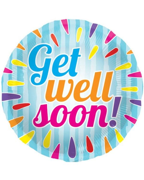 Get Well Soon Foil Balloon - 18&quot;