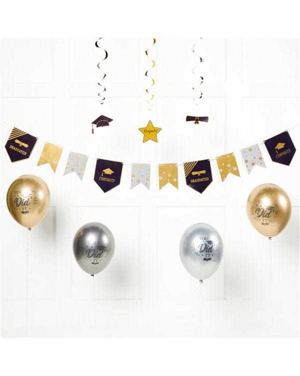 You Did It Graduation Decorating Kit