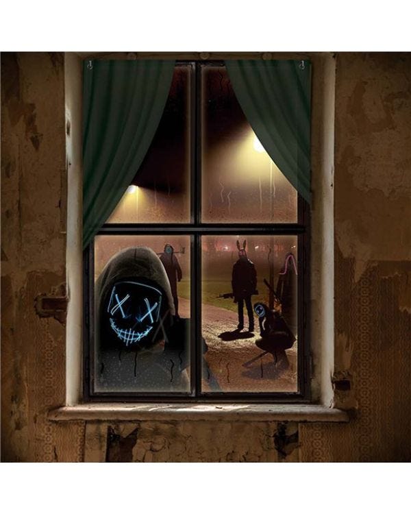 Purge Window Decoration - 80 x 120cm