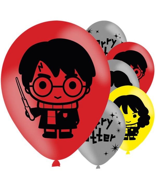 Harry Potter Latex Balloons - 11&quot; (6pk)