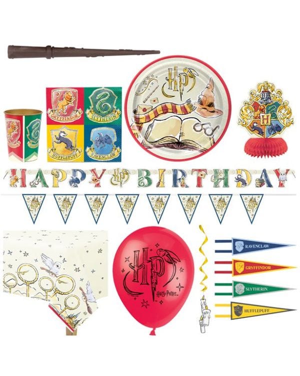 Harry Potter Super Deluxe Party Pack