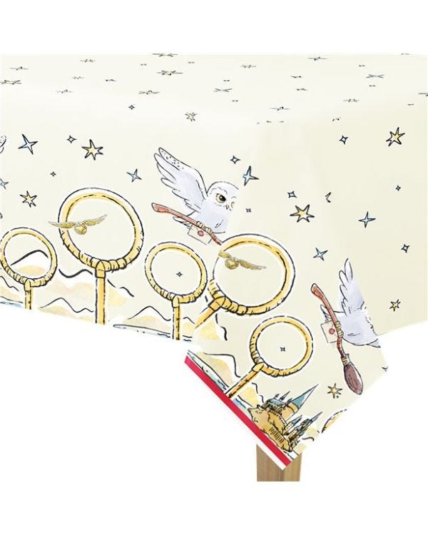 Harry Potter Paper Tablecover - 210cm x 135cm