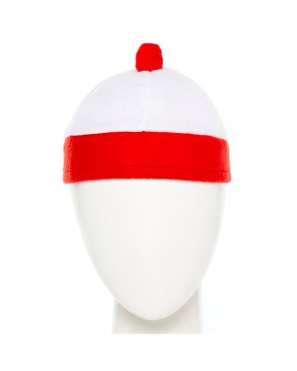Red &amp; White Hat