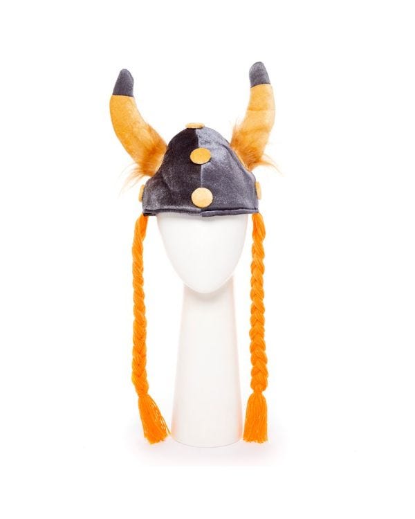 Viking Hat with Plaits