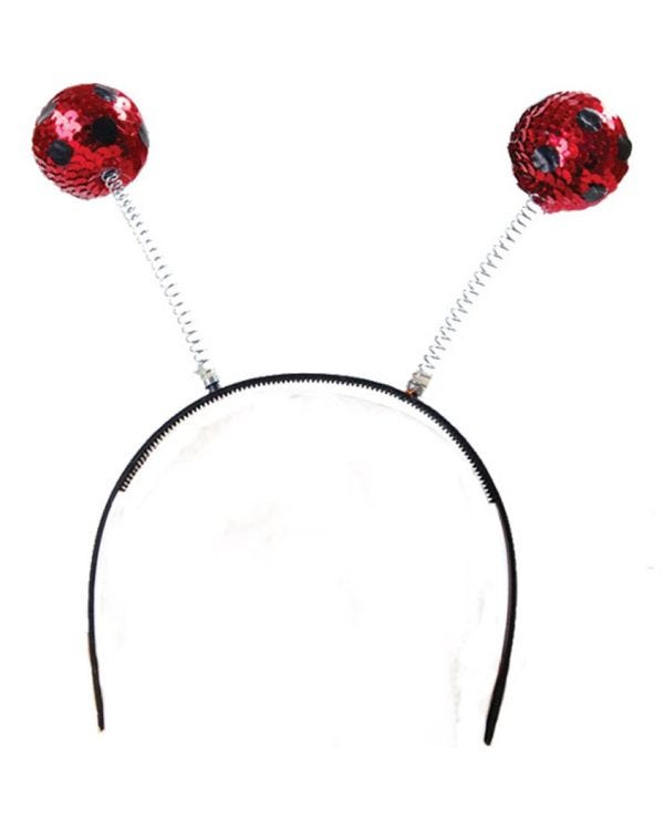 Red  Sequin Ladybug Boppers