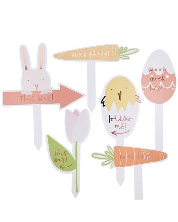 Easter Egg Hunt Signs (11pk)