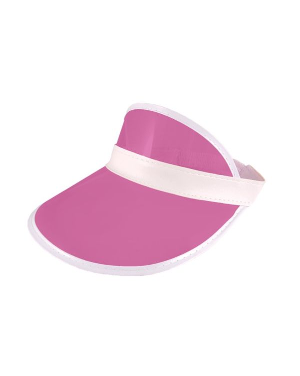 Pink Golf Visor Hat