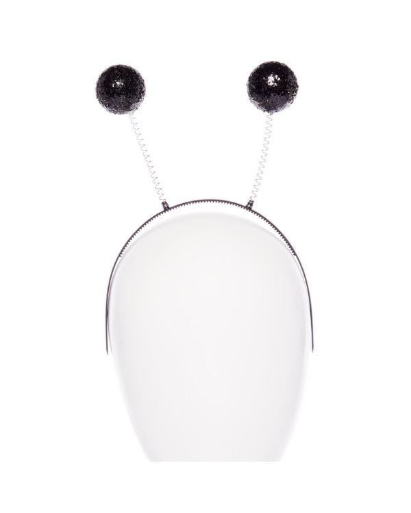 Black Glitter Boppers