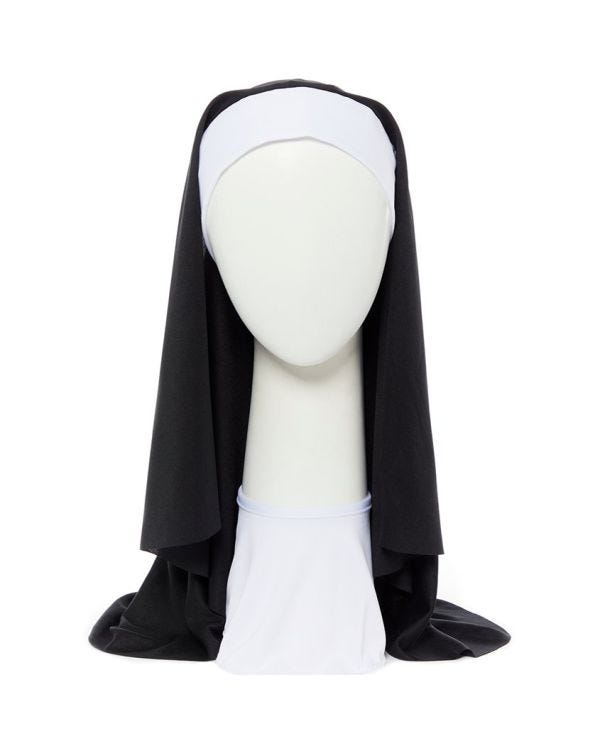 Nun Head &amp; Neckpiece