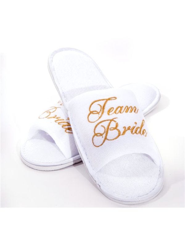 Team Bride Spa Slippers