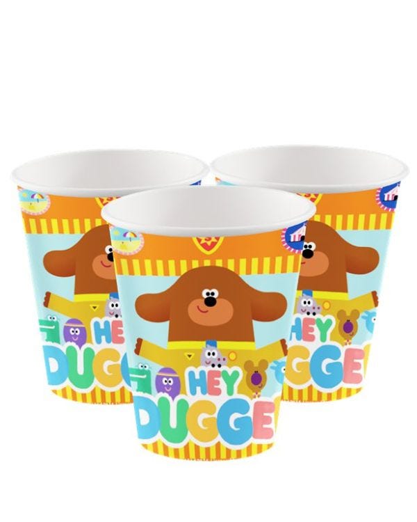 Hey Duggee Paper Cups - 260ml (8pk)