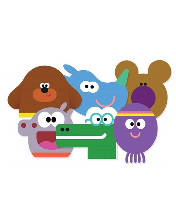 Hey Duggee &amp; Squirrel Club Mask Pack (6pk)