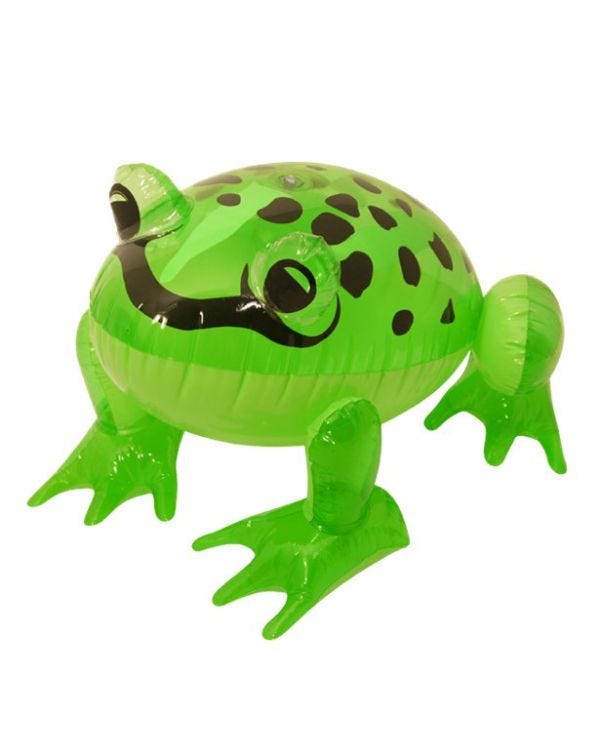 Inflatable Frog - 39cm