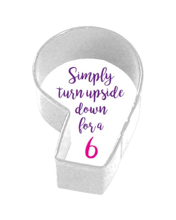 Number 9 Cookie Cutter