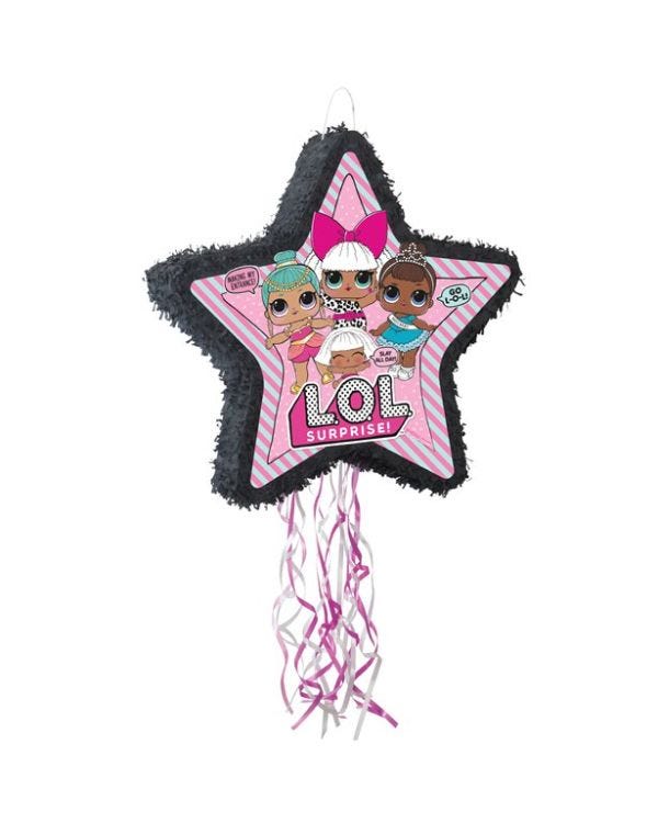 L.O.L Surprise Drum Pull Piñata - 57cm x 55cm