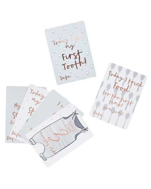Hello Little One Baby Milestone Cards (22pk)