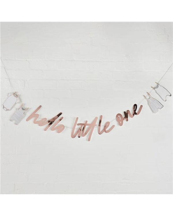 Hello Little One Paper Banner - 2m