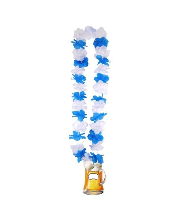 Oktoberfest Lei with Bottle Opener