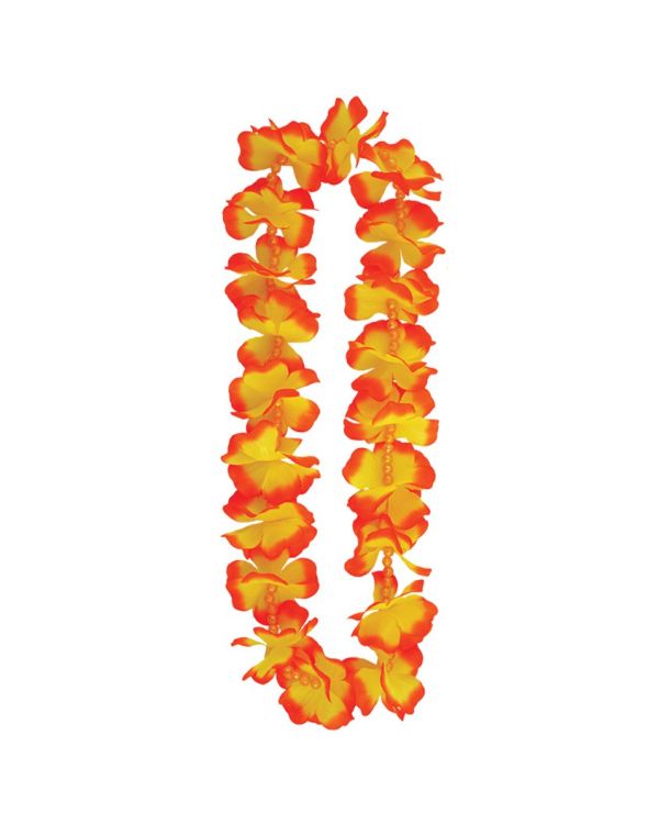 Hawaiian Lei with Beads - Assorted Colours