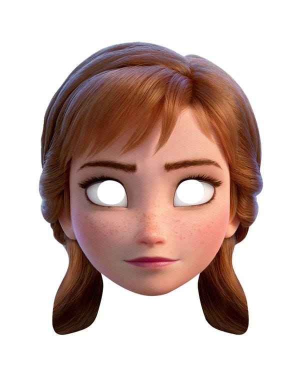 Disney Frozen 2 Anna Mask