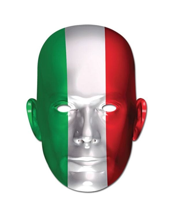 Italian Flag Mask